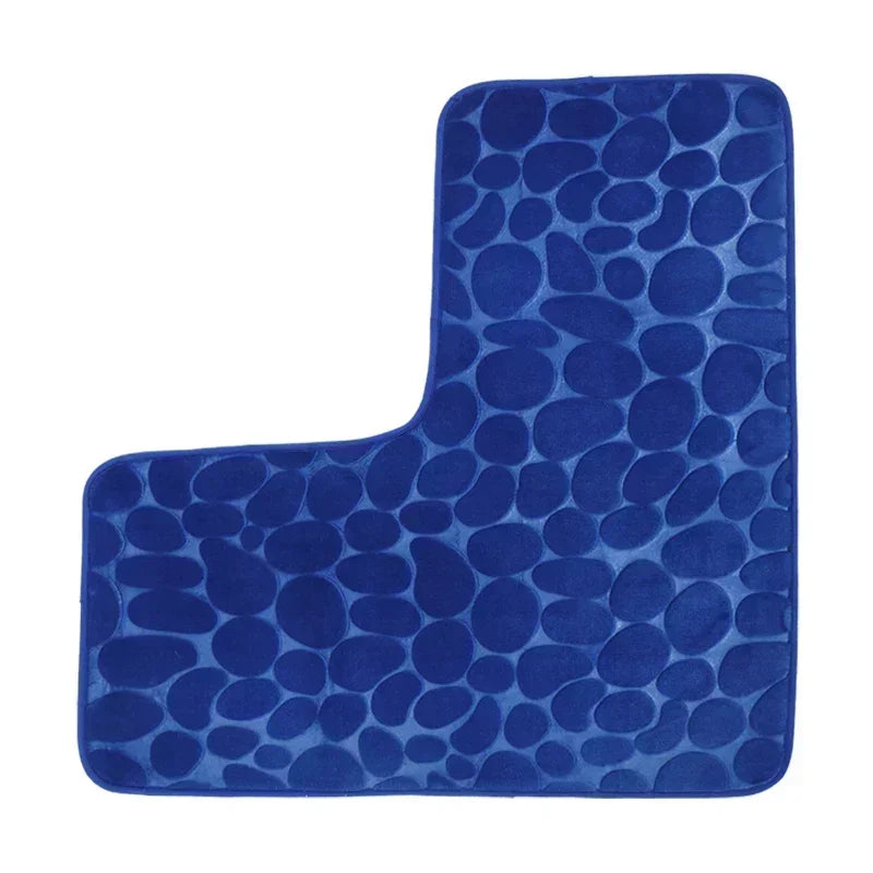 Bathroom Rug L-Shaped Bath Mat - Empire P.E