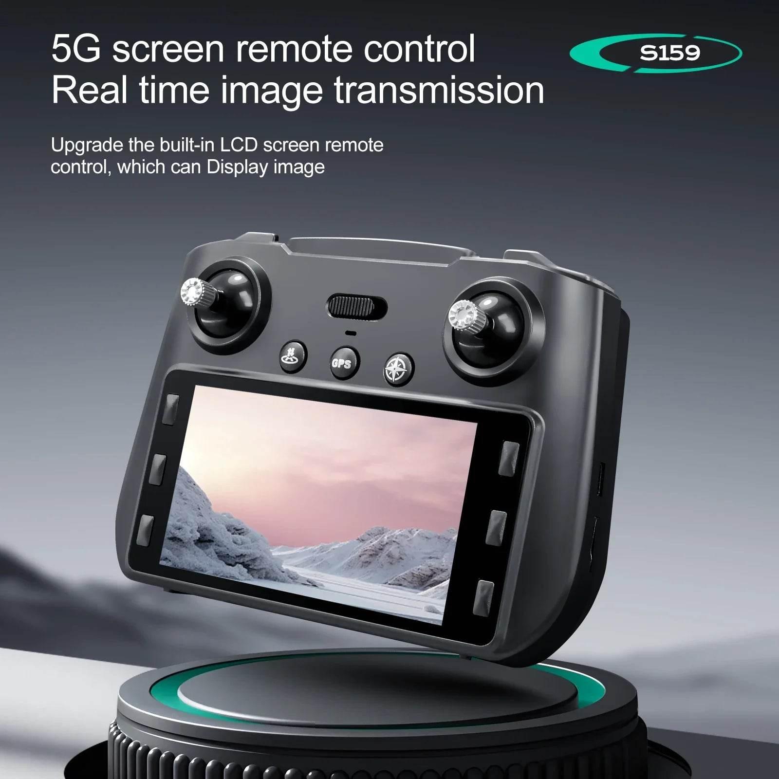 2024 New S Drone Professional 8k Camera Four-Axis Aerial Photography with Screen Remote Control 5G WIFI GPS FPV Dron RC 5000M - Empire P.E
