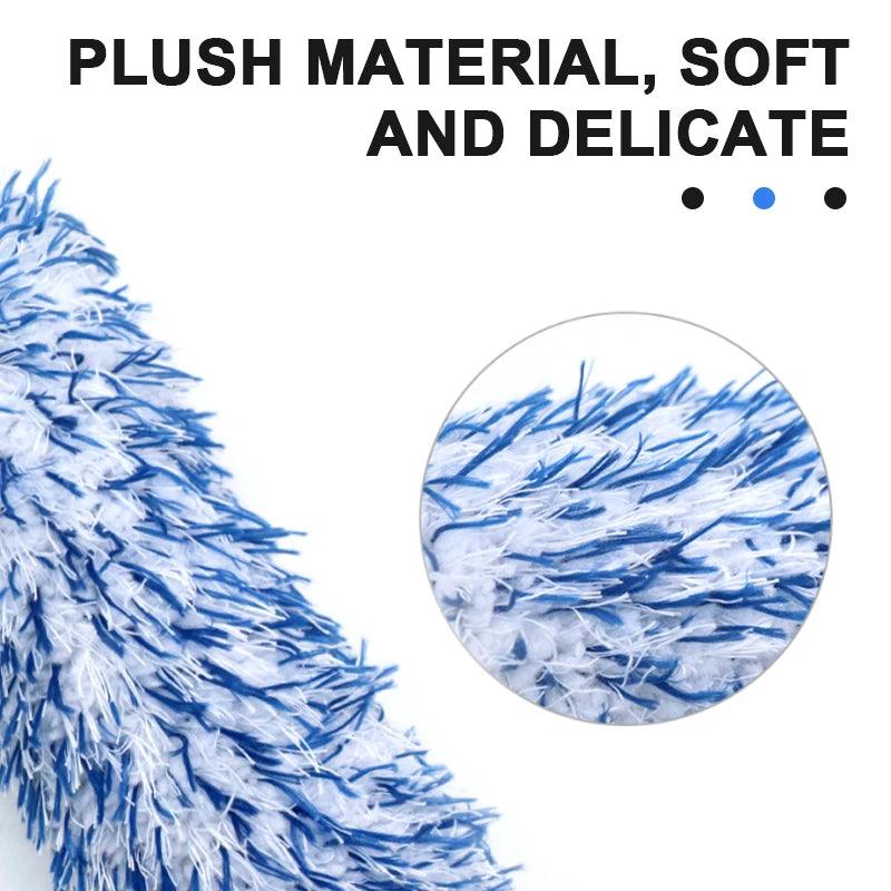 SEAMETAL Car Wheel Tire Rim Cleaning Brush Portable Plush Car Wheel Hub Brush Washing Tool Car Detailing Care Dust Removal Brush - Empire P.E