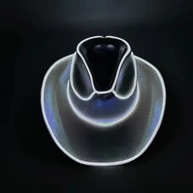 Lights Cowboy Cowgirl Hat with LED Light Up Cap - Empire P.E