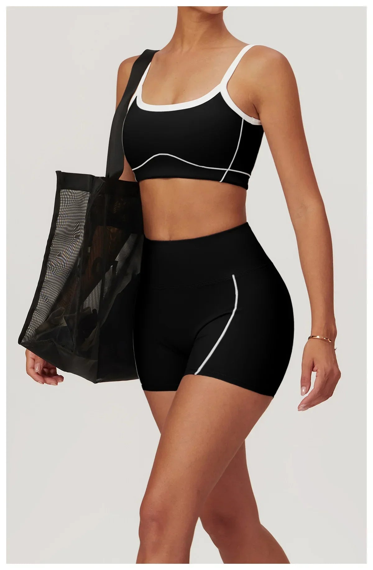 Yoga Set Women Sport Bra and Legging High Waist - Empire P.E