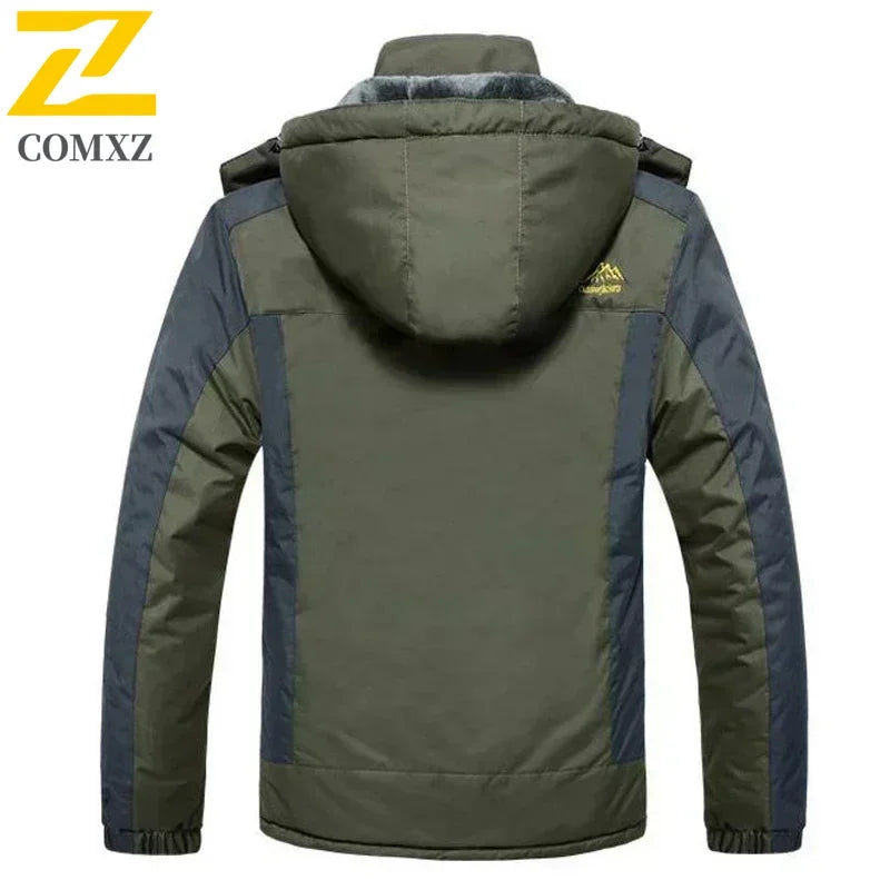 Men's Thick Fleece Waterproof Jackets - Empire P.E