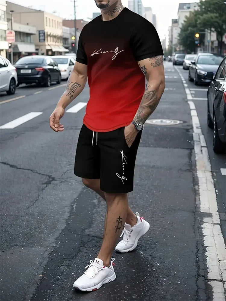 New Men's Outfit Summer Short Sleeve - Empire P.E
