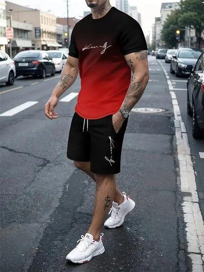 New Men's Outfit Summer Short Sleeve - Empire P.E