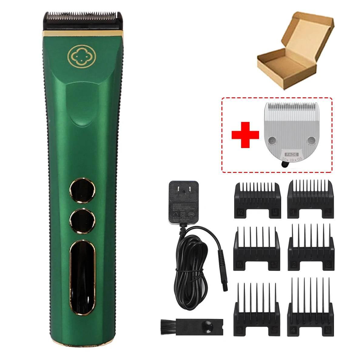 Madeshow 982F 986F Newest Rechargeable High Speed Motor Cordless Waterproof Detachable Electric Body Hair Trimmer for Men - Empire P.E