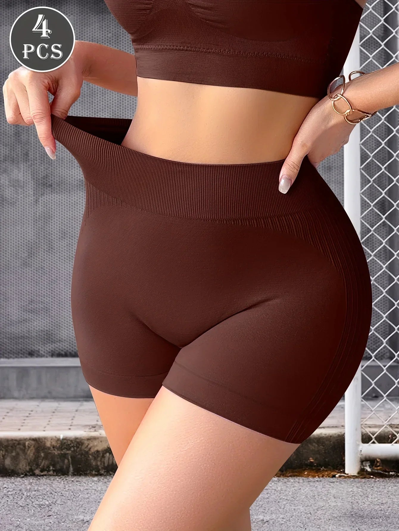 4-Pack Seamless Women's Boyshorts