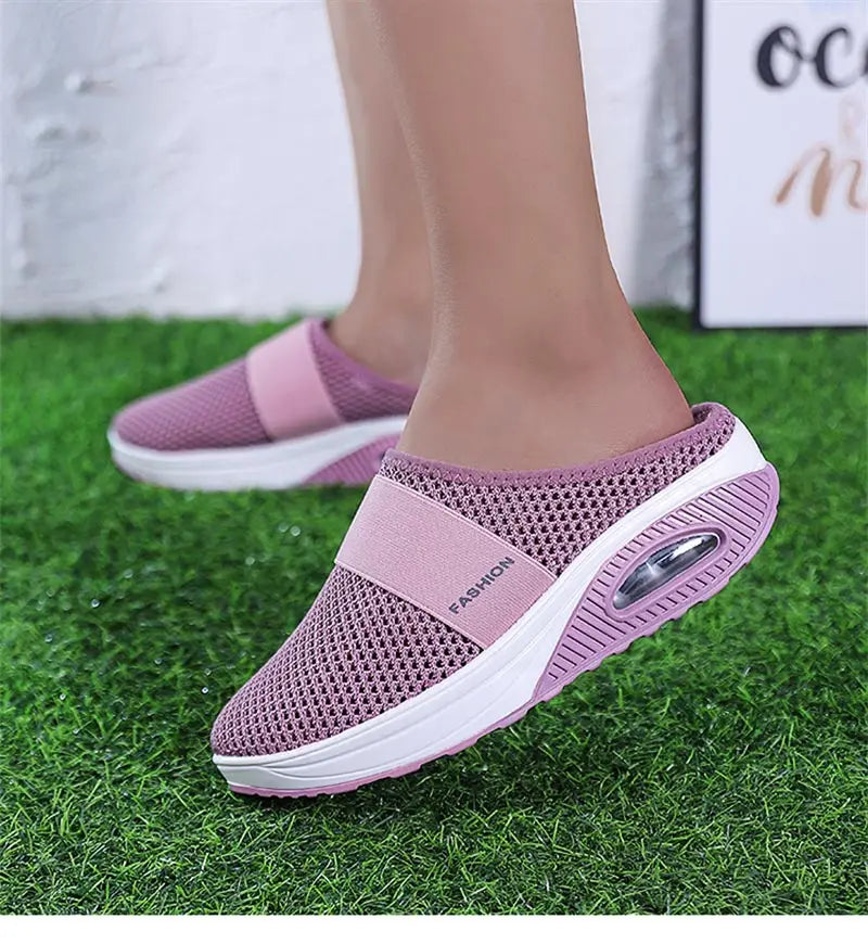 slip-ons without back female sneakers women's sport shoes professional running shoes black sports shoes skor walkx 1229 - Empire P.E