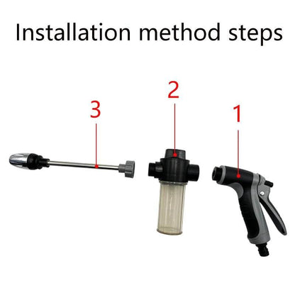 High Pressure Spray Water Gun Washing Garden Watering Hose Nozzle Sprinkler Car Cleaning Wash Tool Kits Auto Washer Guns - Empire P.E