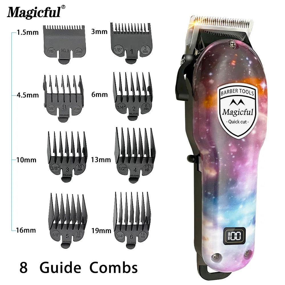 Magicful Hair Trimmer For Men Fashion Professional Hair Rechargeable Li-ion Battery - Empire P.E