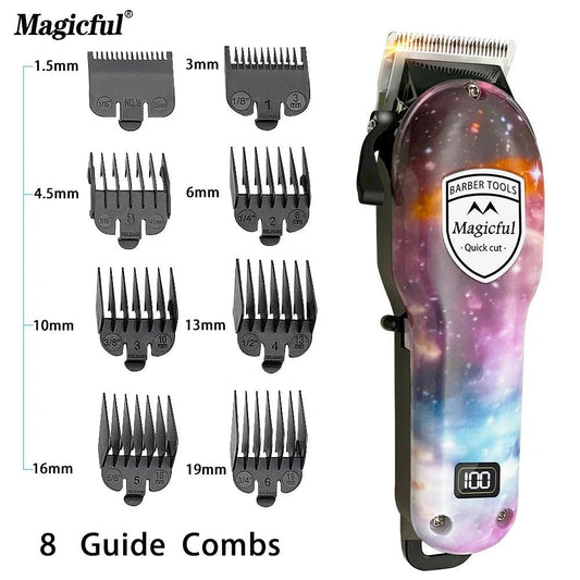 Magicful Hair Trimmer For Men Fashion Professional Hair Rechargeable Li-ion Battery - Empire P.E