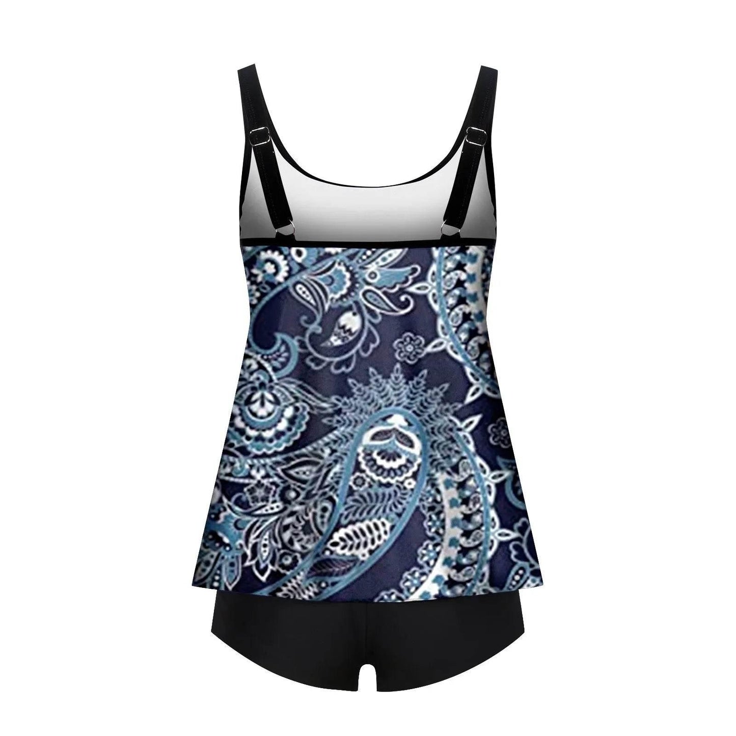 2024 Personality Popular Women's Swimsuit Sexy Printed Vest Shorts Swimsuit Two-Piece Set Soft And Comfortable Swimwear - Empire P.E