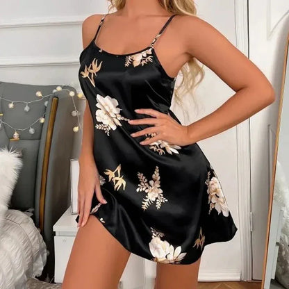 Women Floral Printing Nightdress - Empire P.E