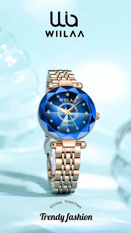 Women Bracelet Watches Stainless Steel Band Elegant Diamond Dial Ladies Wrist Watch For Crystal Exquisite Top Brand Luxury 2025 - Empire P.E