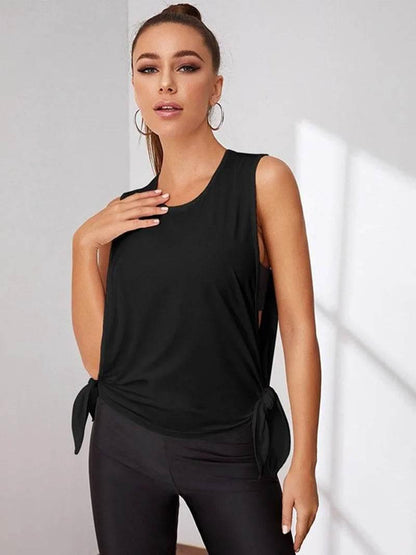 Women Gym Tops Sleeveless Yoga Tops Vest Sports Top Fitness Sport Shirt Gym Yoga Tops Female Yoga T-Shirts Loose Sport Shirts - Empire P.E
