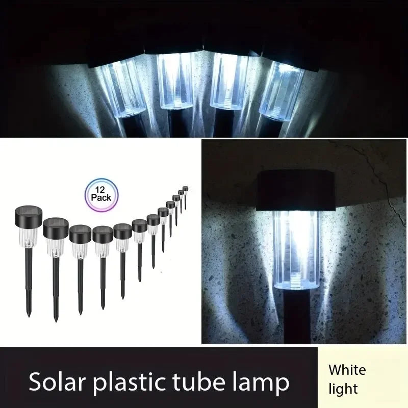 12 Pack Solar Outdoor Lights Solar Garden Light LED Landscape Lighting