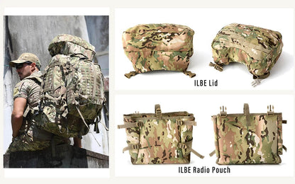 Military ILBE Army Large Rucksack with Detacheable Tactical Assault Backpack - Empire P.E