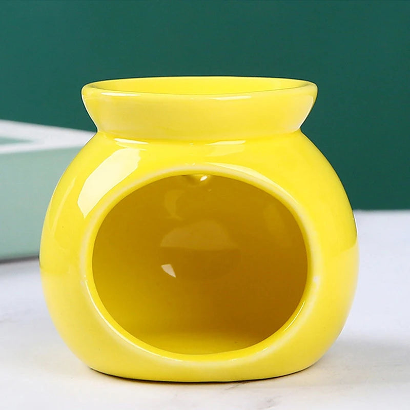 Ceramic Essential Oil Burner Incense Mini Candle Holder