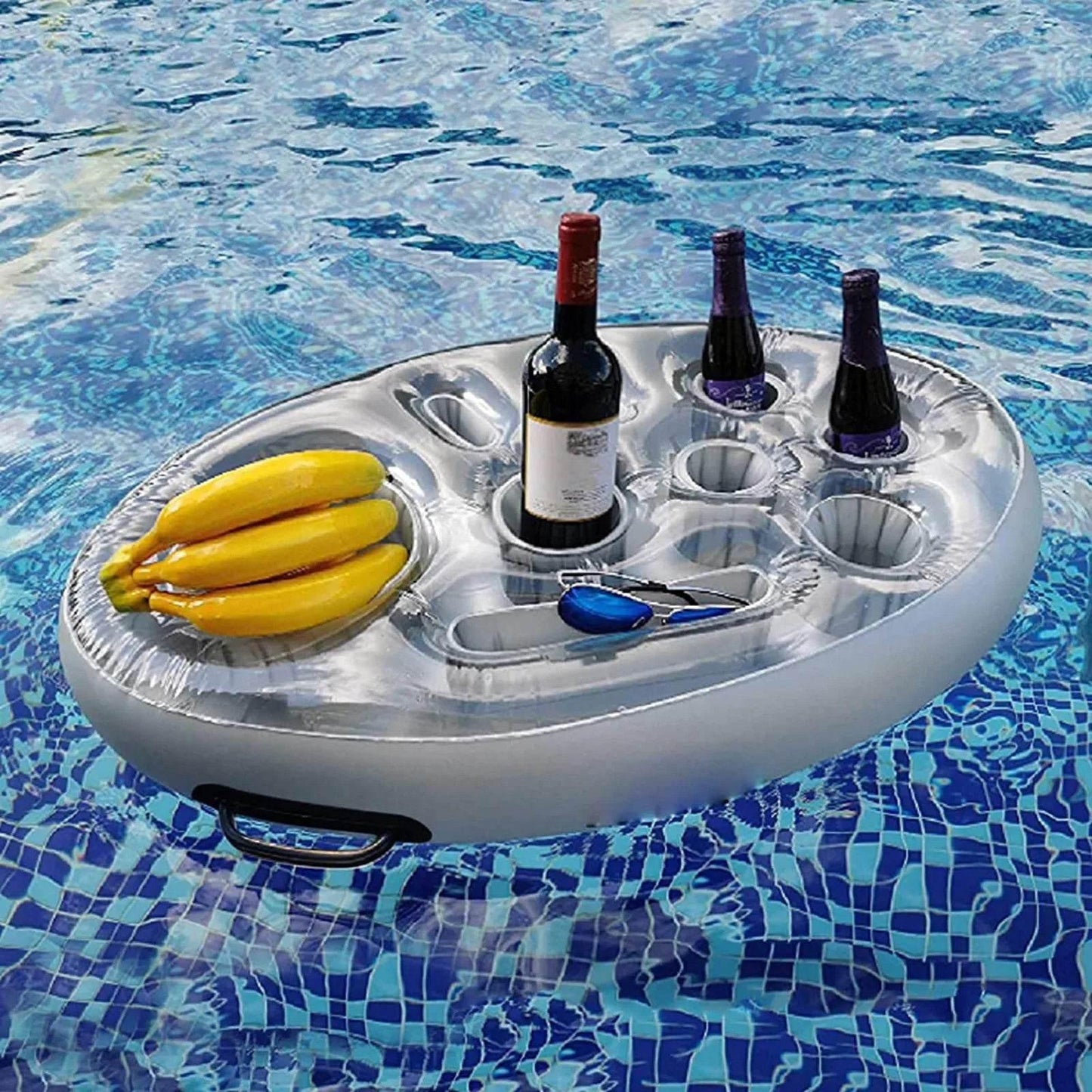 Summer Sea Bucket Cup Holder Inflatable Pool Beach Swimming Play Family Party Float Beer Drink Tray Cooler Table Toy Accessories - Empire P.E