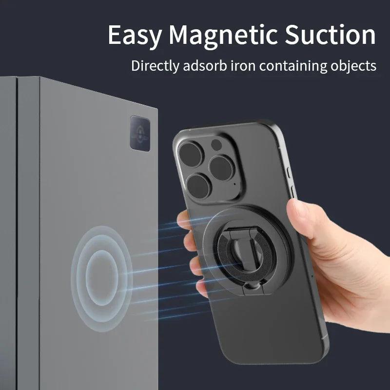 For MagSafe Double Sided Magnetic Phone Ring Holder Portable Folding Cellphones Stand Phone Accessories Support Bracket Grip Tok - Empire P.E