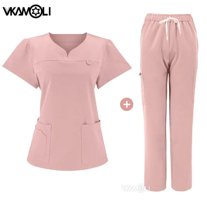 NEW Slim fitting elasticity Scrubs sets