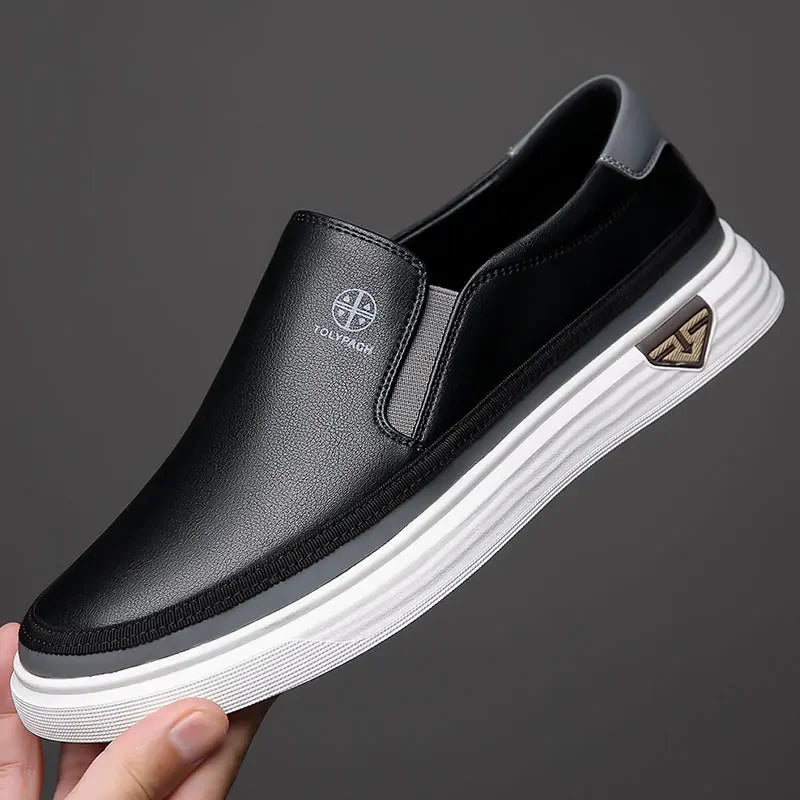 Men's Handmade Leather Shoes Luxury Casual Shoes - Empire P.E