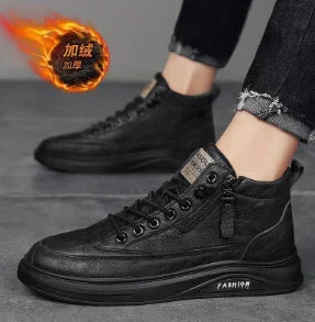 Casual Leather Training Wear Resistant Sneakers Outdoor - Empire P.E