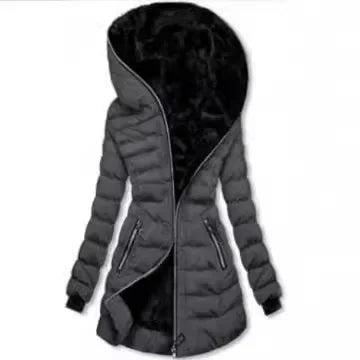 Women's Hooded Cotton-padded Jackets - Empire P.E