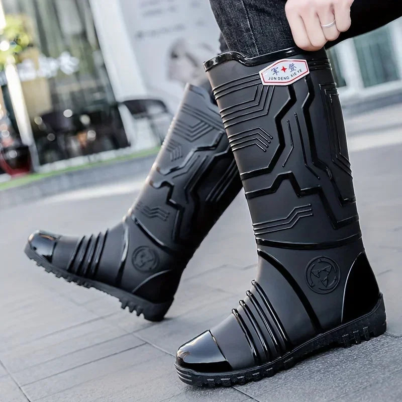 Men's Waterproof Rain Boots, Comfortable Non-slip Durable Garden Shoes - Empire P.E