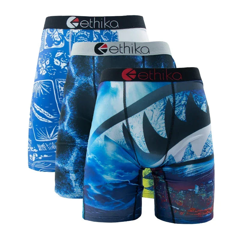 ETHIKA 3Pcs Men Sexy Underwear Boxers - Empire P.E