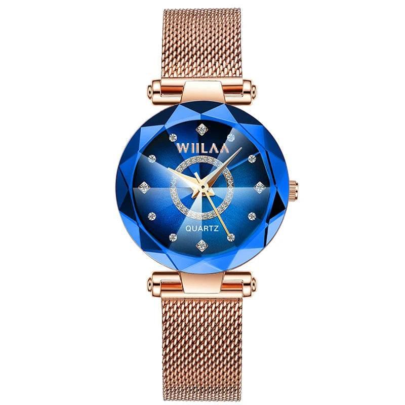 Women Bracelet Watches Stainless Steel Band Elegant Diamond Dial Ladies Wrist Watch For Crystal Exquisite Top Brand Luxury 2025 - Empire P.E