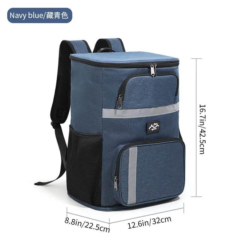 Outdoor Cooler Picnic Thermal Backpacks Insulated Bag Beach Sports Hiking Backpack Camping Lunch Travel Fridge Pouch Picnic Bag - Empire P.E