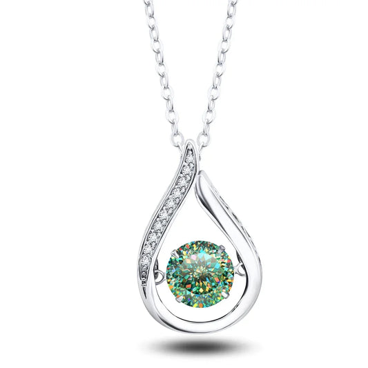 Real 925 Silver Moissanite Jewelry Set - Empire P.E