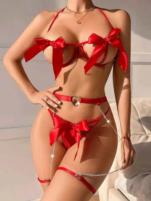 Lingerie Open Bra See Through Fancy