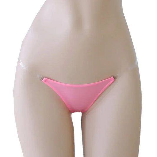 Sexy Women’s Transparent Adjustable Waistband Panties Low-Rise G-String - Empire P.E