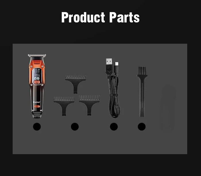 Wholesale Rechargeable Hair Trimmer Kemei km-658 Machine Hair Cut Razor Men'S Hair Clippers barber - Empire P.E