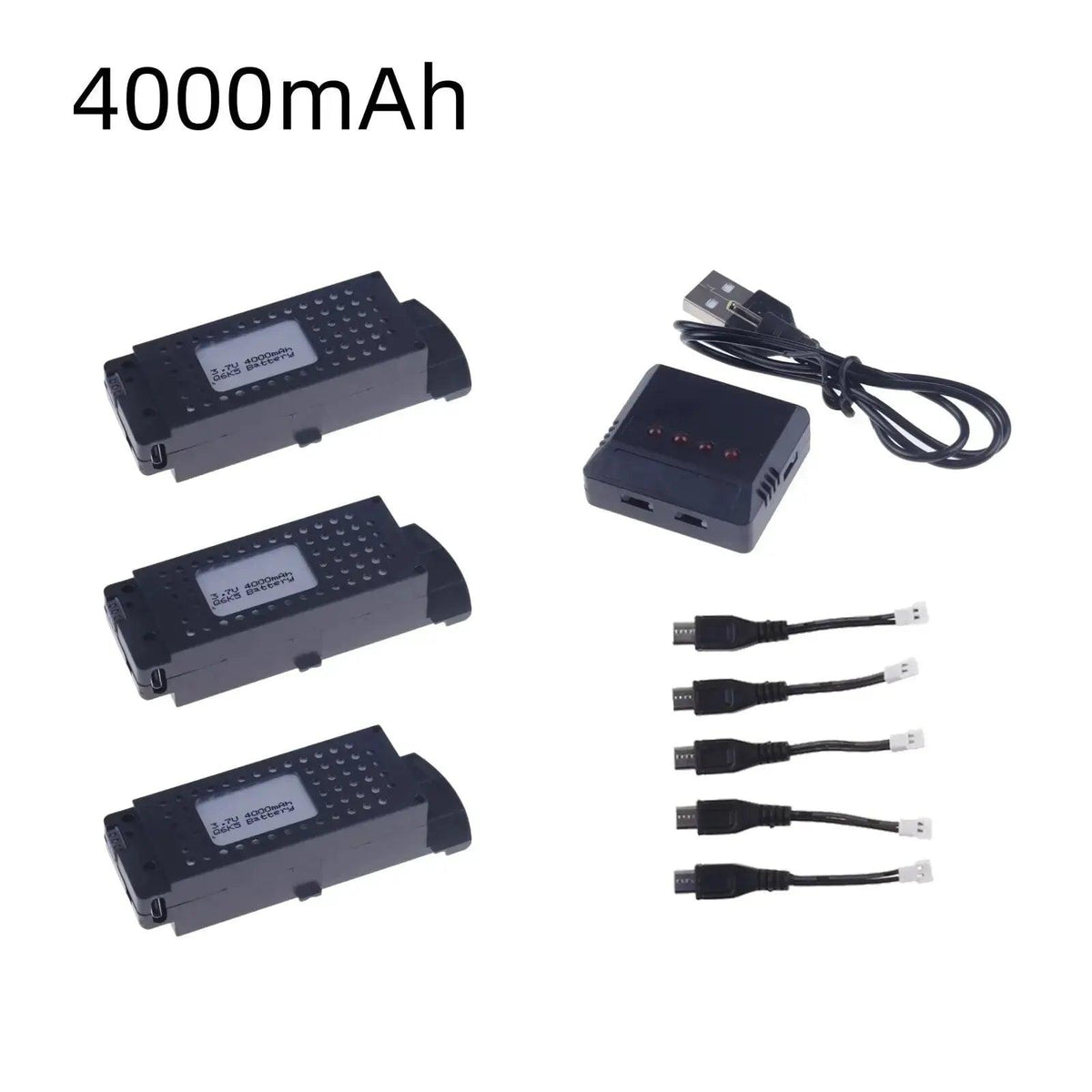 Q6 S6 G6 T6 K5 Battery 3.7V 4000mAh for G6 S6 8K RC Quadcopter Spare Parts For G6 Pro Rechargeable Lipo Battery - Empire P.E