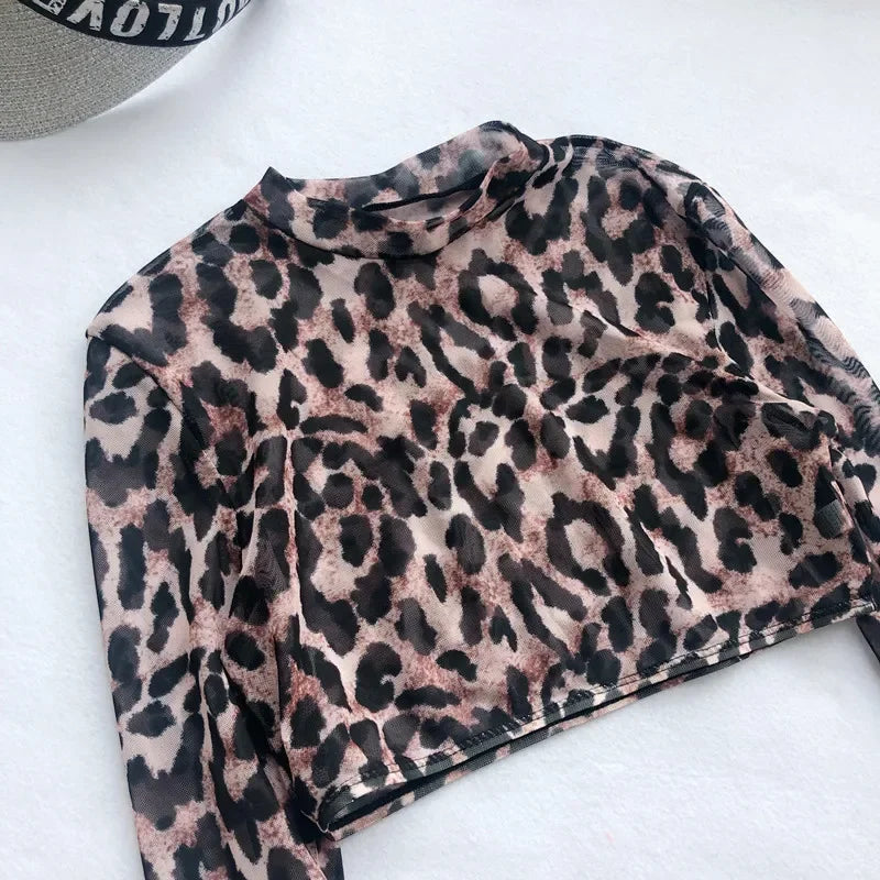 3 Piece Sexy Leopard Print Bikini Set