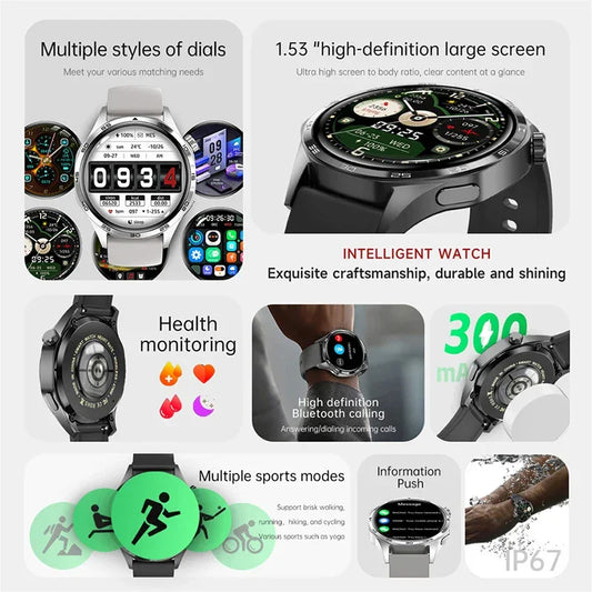Smart Watch 5 Pro GPS NFC Smartwatch Men
