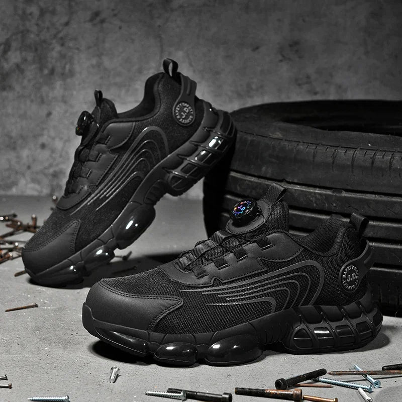 Construction Site Lightweight Safety Shoes Men Steel Toe - Empire P.E