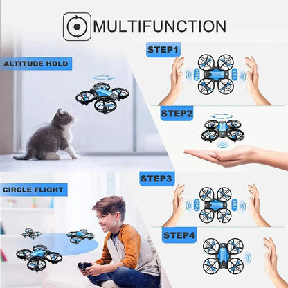 4DRC V8 WIFI FPV Drone Wide Angle HD 4K Camera Height Hold RC Foldable Quadcopter Dron Helicopter Gift Toys - Empire P.E