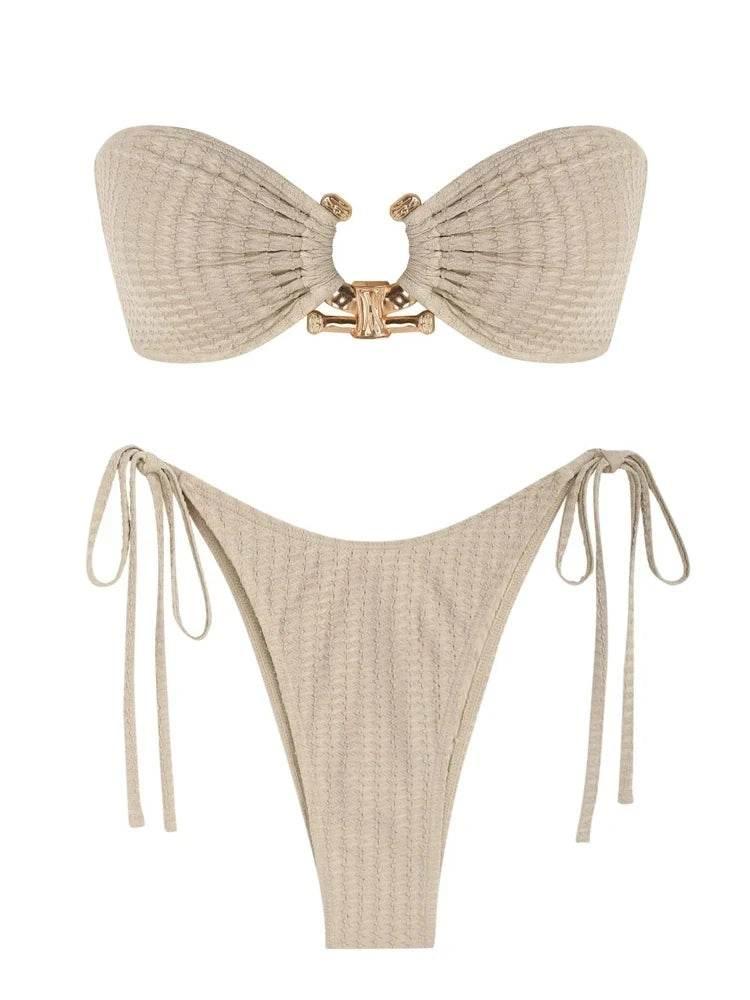 Solid O Ring 2025 New Swimsuit For Women - Empire P.E