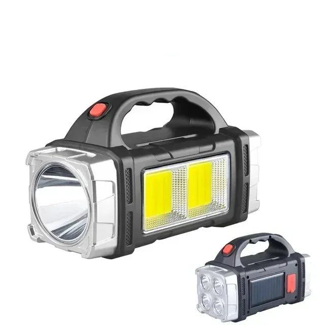 High Power Led Flashlights Camping Torch Work Light Solar Charge - Empire P.E