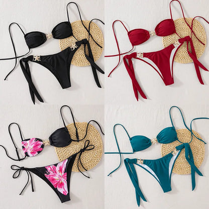 Sexy Women's Bikini Set