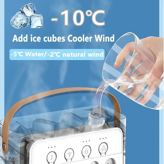 3 In 1 Fan AIr Conditioner Household Small Air Cooler - Empire P.E