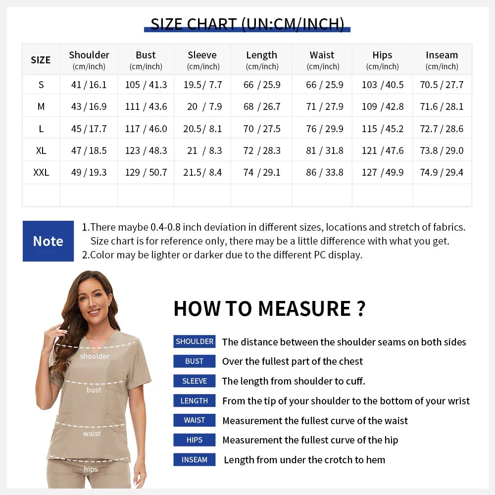 Anesthetist Nursing Uniform Suit