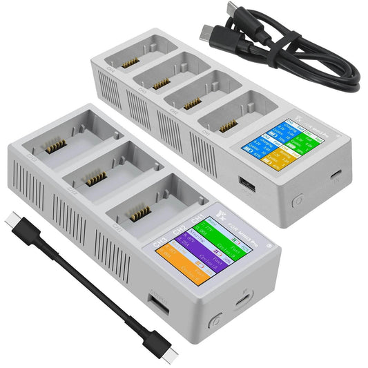 4in1 Battery Charging Hub for DJI Mini 4 PRO Drone Charger 4 Batteries Intelligent Flight Battery For DJI Mini 3 Pro/Mini 3 - Empire P.E