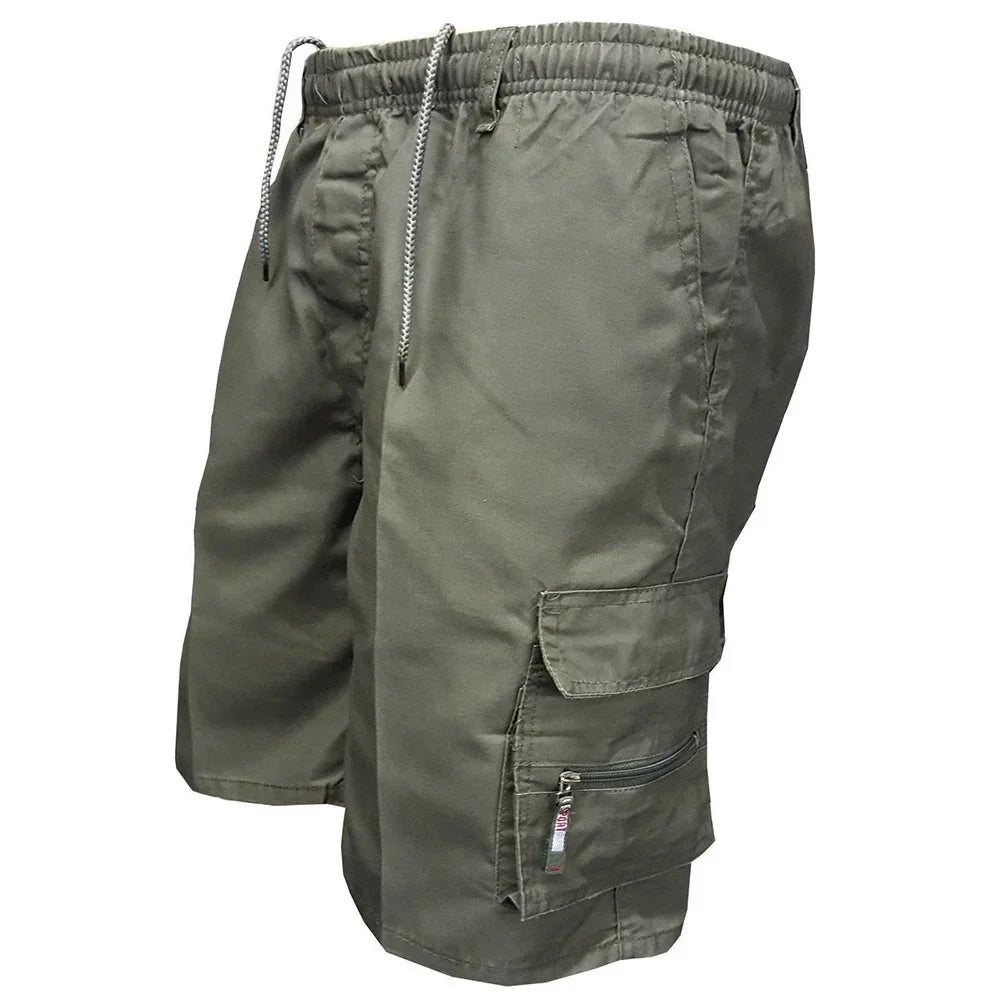 Men's Military-inspired Tactical Cargo Shorts