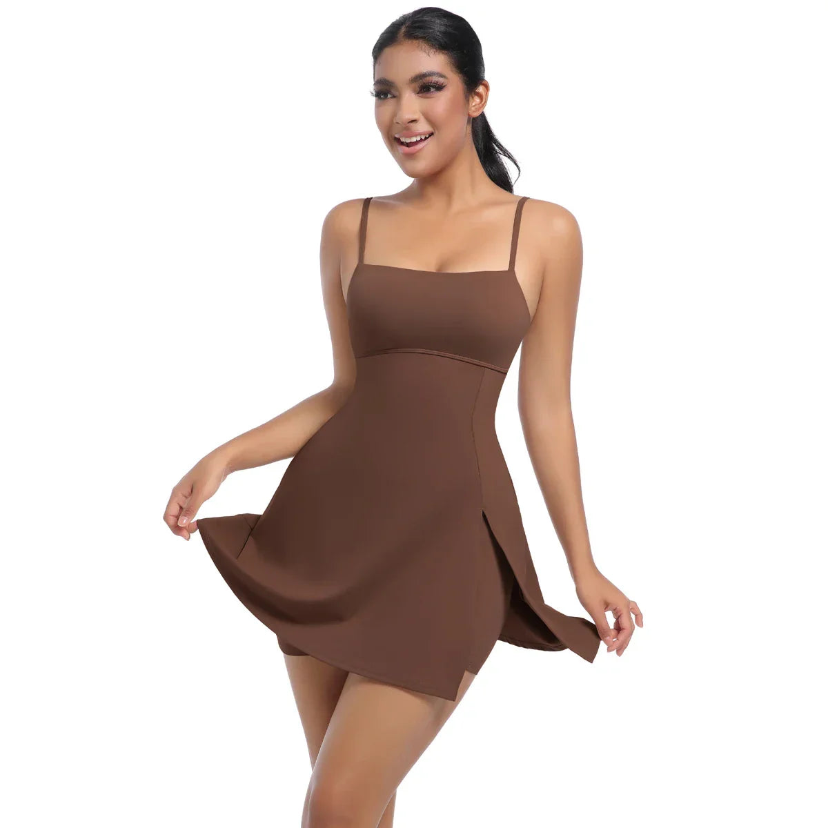 Women Yoga Tennis Skirts Gym Golf Running Sports Fitness Jumpsuit Skirt Sports Overalls Fitness Suits Gym Tracksuit Dance Skirt - Empire P.E
