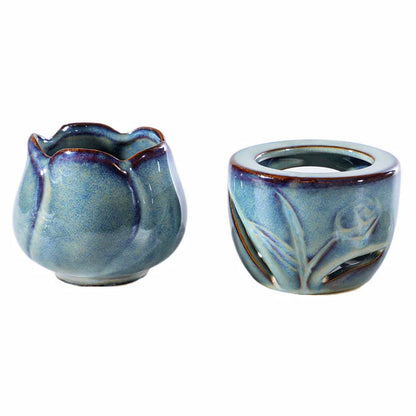 Tulip Ceramic Essential Oil Incense Burner