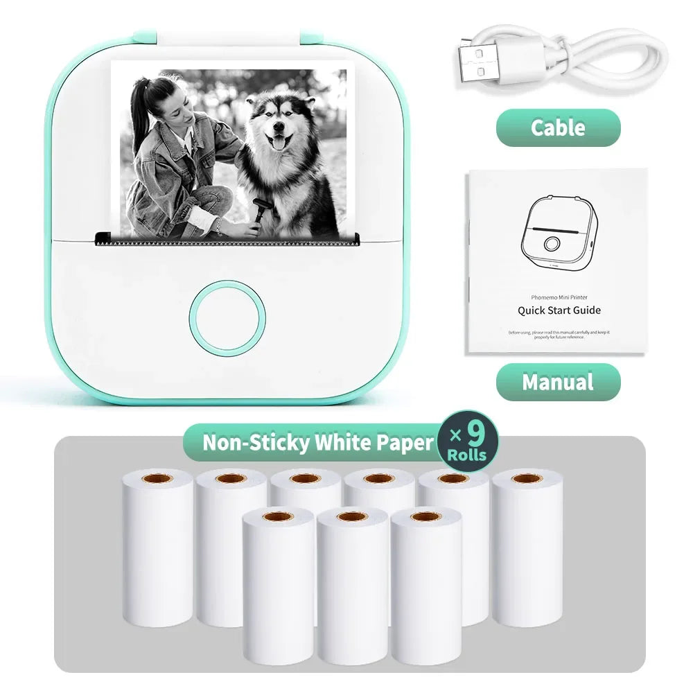 Portable Mini Thermal Printer, - Empire P.E